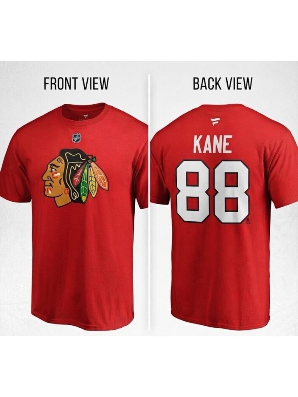 Patrick Kane #88 Chicago Blackhawks Name & Number Player NHL Fanatics XXL A1011